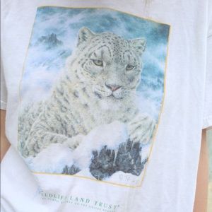 Wildlife Land Trust Humane society white tee